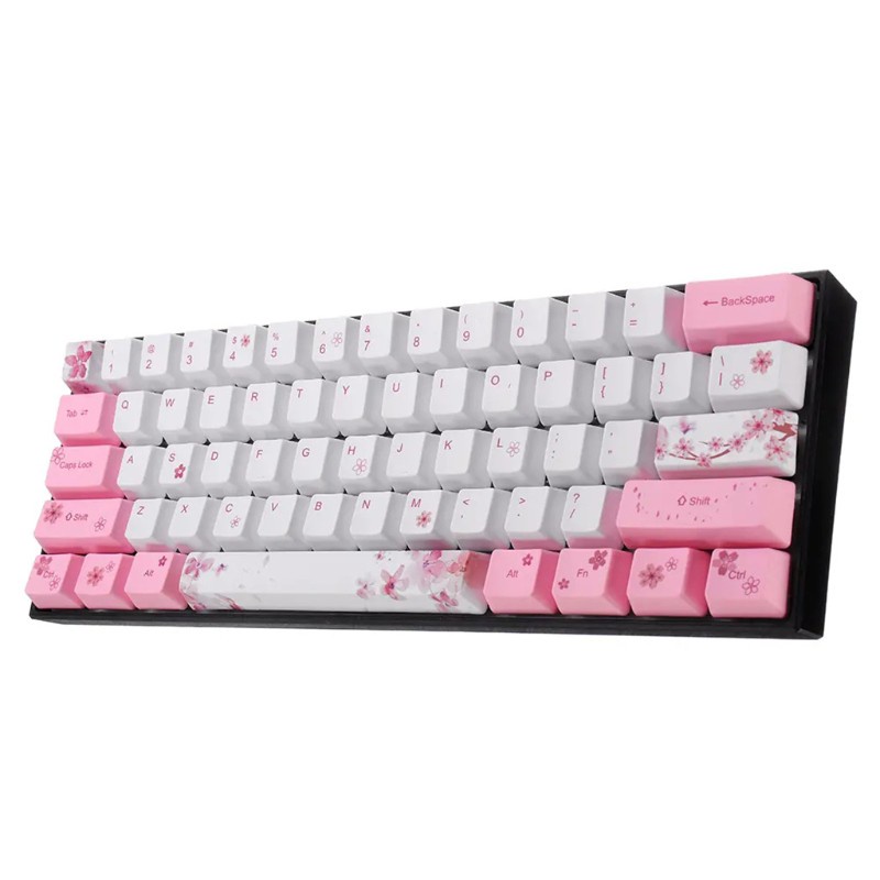 Bang♥ PBT 71Key OEM Profile Five-Sided Sublimation Process Cherry Blossom Keycap