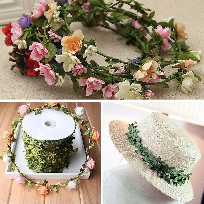 Cuộn Dây Ruy Băng Hình Chiếc Lá Dài 20M Dùng Trang Trí Đa Năng