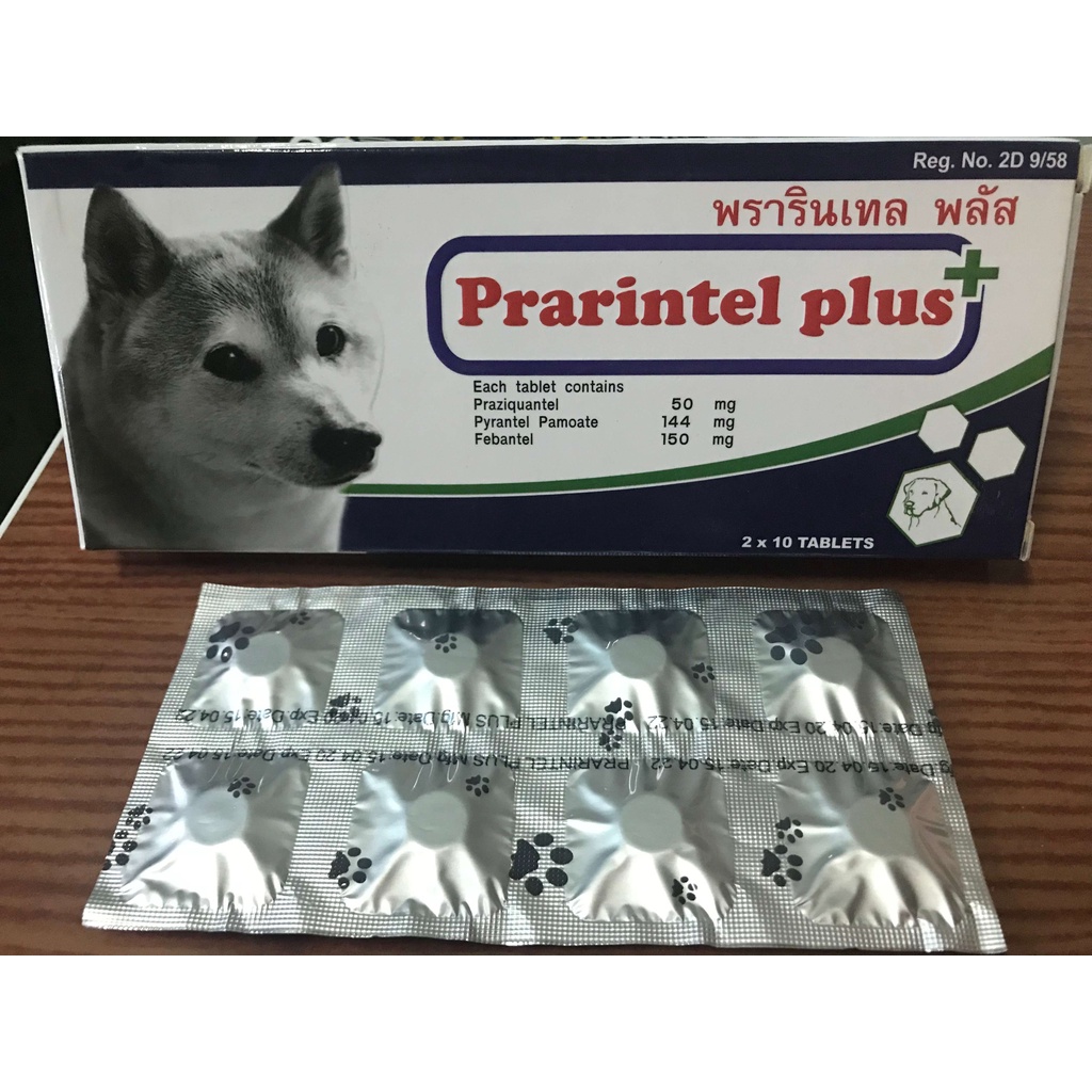 Prarintel Plus Dog xổ giun cho chó