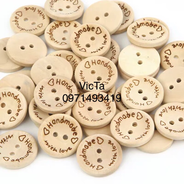 Cúc Gỗ HandMade