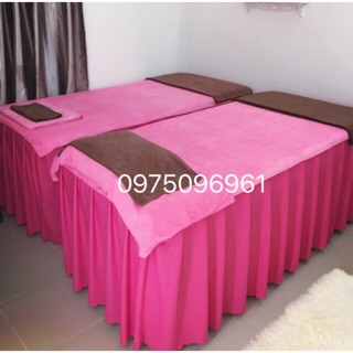 Combo Ga giường spa 5 món đầy đủ