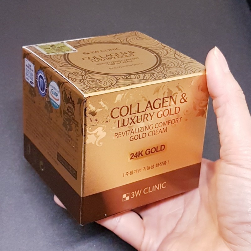 KEM COLLAGEN & LUXURY GOLD 3W CLINIC HÀN QUỐC