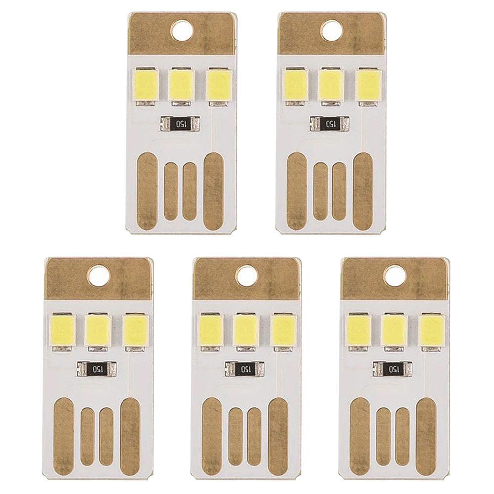 Đèn LED USB Tiết Kiệm Năng Lượng Có Móc Khóa Nhỏ Gọn Tiện Dụng