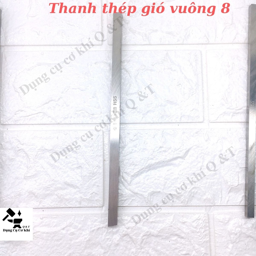 Thanh thép gió hss , Thép gió vuông hàng thường 6mm 8mm 10mm 12mm