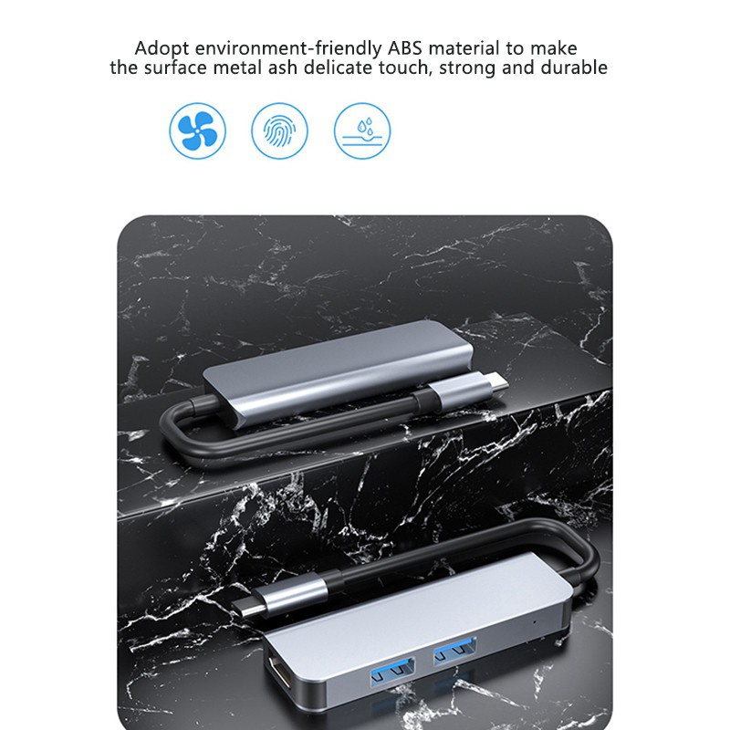 Dock Sạc Byl-2011N Type-C Usb 3.0x2 + Hdmi Cho Pc Laptop | BigBuy360 - bigbuy360.vn