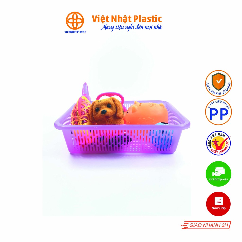 Rổ chữ nhật số 4-3594 Việt Nhật Plastic