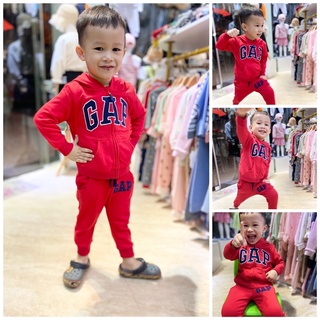 Bộ nỉ da cá,bộ thể thao gap cho bé 12m-36m