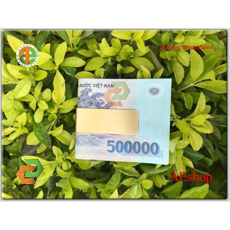 Kẹp tiền mạ vàng kẹp tiền đồng kẹp tiền hoài cổ