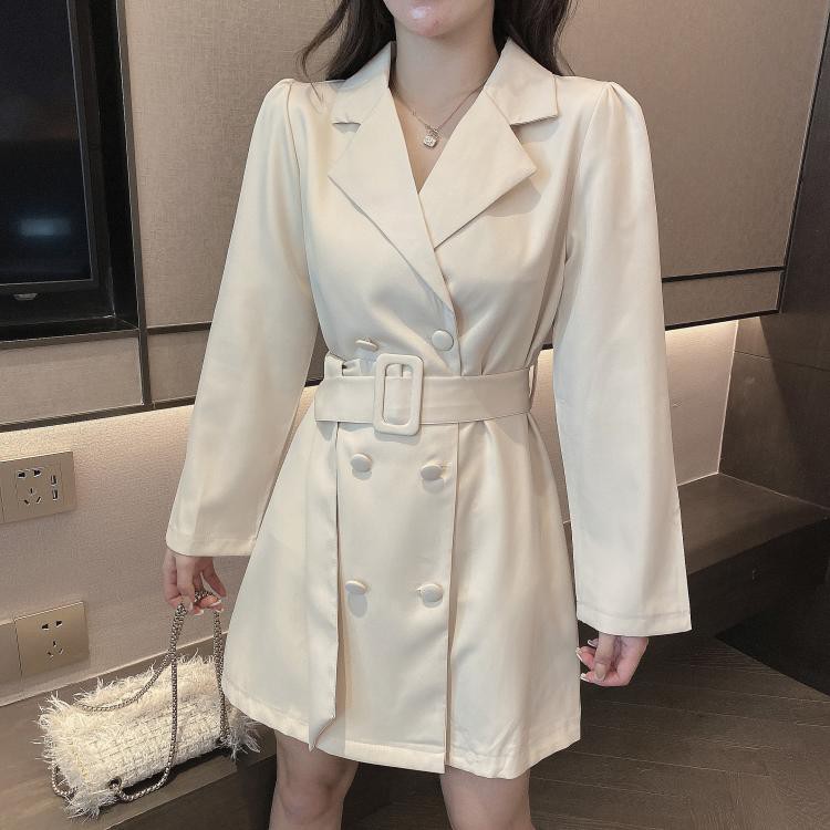 [SIÊU SALE] Đầm Vest Blazers Kèm Đai Thắt Eo Thiết Kế Phong Cách Hàn Quốc | BigBuy360 - bigbuy360.vn