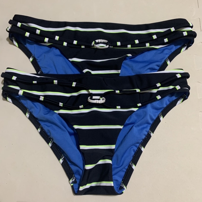 Quần Lót Bikini Quần Bơi TRINA TURK Hàng Xuất Dư Xịn Cao Cấp Đen Sọc