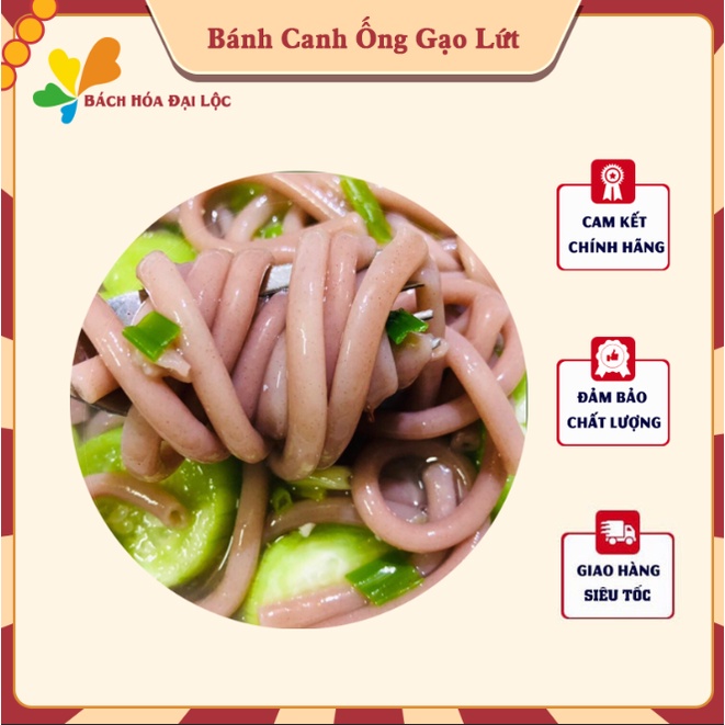 Bánh canh ống gạo lứt loại 1 ( Thực đơn ăn kiêng, giảm cân, tiểu đường (500g) )