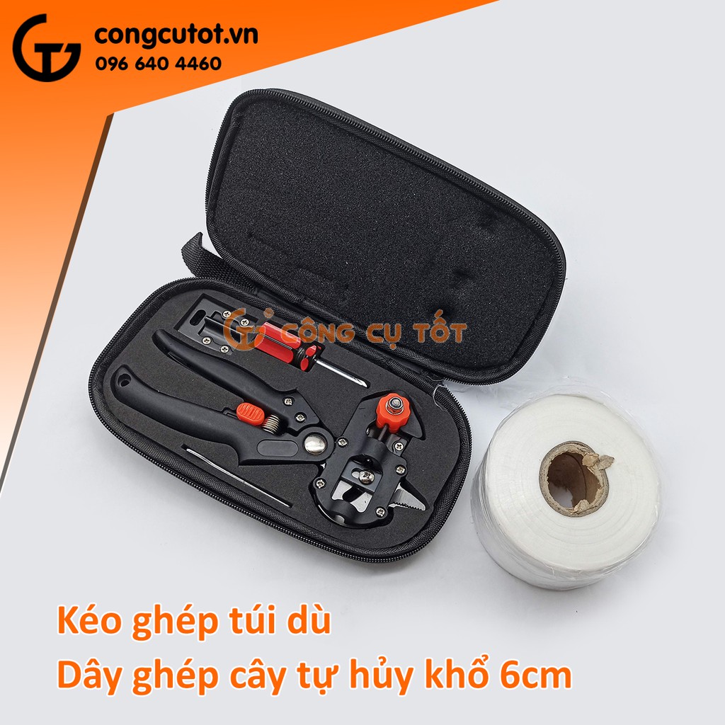 Combo kéo ghép cây túi dù kèm 1000m dây ghép siêu tiết kiệm