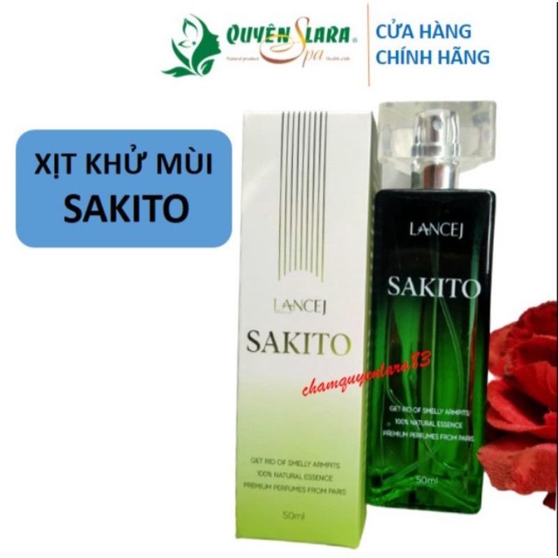 Xịt khử mùi hôi nách , hôi chân SAKITO 50ml