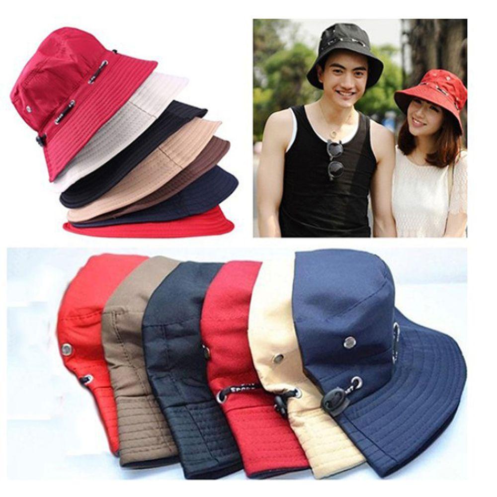 Nón Bucket Rộng Vành Chống Tia UV Tiện Dụng Cho Nam Và Nữ