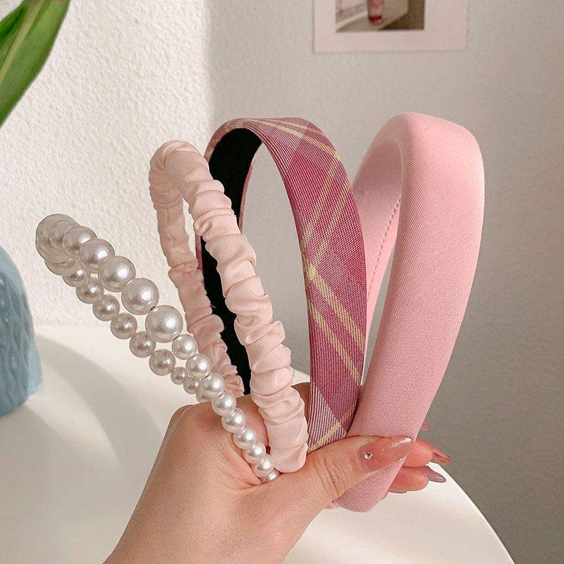Băng Đô Nhiều Màu Sắc Thời Trang Hàn Quốc Dễ Thương Cho Nữ