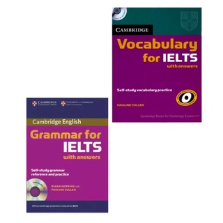 Bộ 2 cuốn Cambridge Grammar + Vocabulary For IELTS