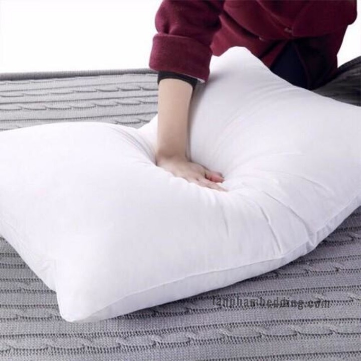 Gối nằm hơi cao cấp Lan Pham Bedding êm ái ( 100% bông  xịn ) mềm mịn phồng cao