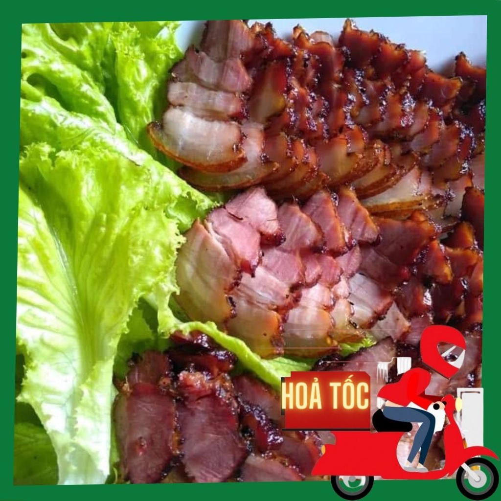 Ba chỉ lợn gác bếp - Thịt hun khói Tây Bắc - 500g