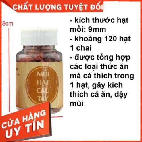 Mồi hạt câu Trắm,Chép,Trôi,Diếc,Rô Phi [Giá Mở Bán SIÊU RẺ] ...Dạng Viên Siêu Nhạy -SANAMI FISHING