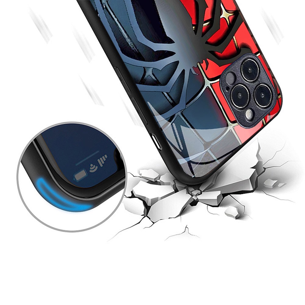 Ốp lưng iphone cao cấp người nhện cho iphone 14 13 pro max 12 pro max mini 6 s plus 7 8 plus X r s max 11 pro max Se2
