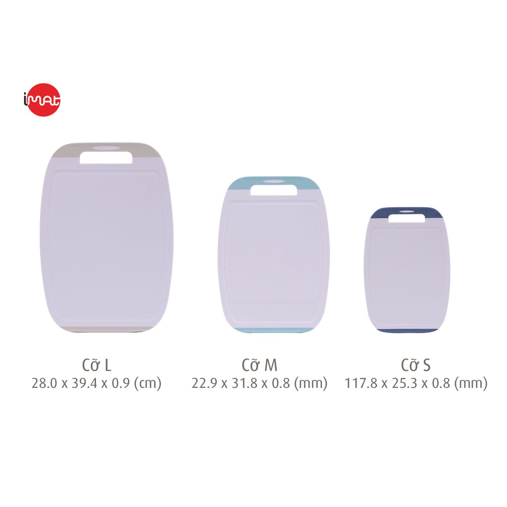 Thớt nhựa kháng khuẩn Neoflam Biju làm bằng nhựa PP đặc có chứa hoạt chất Microban (Hoa Kỳ) ức chế vi khuẩn