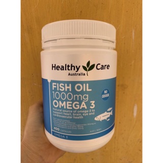 Hộp đựng Dầu cá Healthy care 400 viên