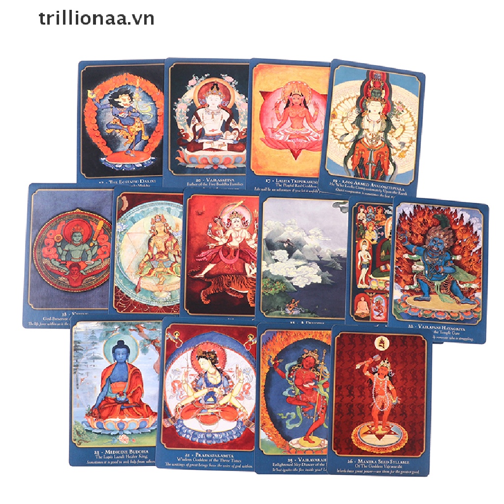 Bộ Bài Tarot Trillionaa Buddha wisdom Shakti power