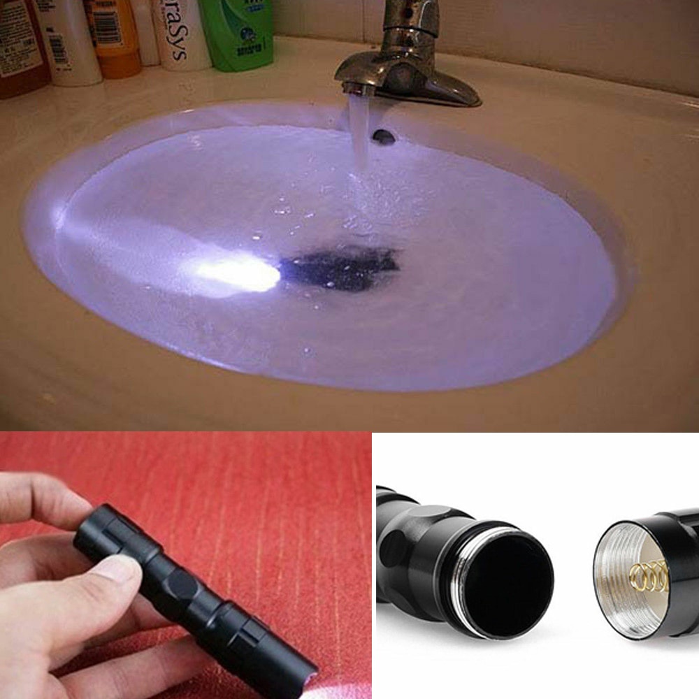 Đèn pin led mini dạng bút chống thấm nước tiện dụng khi đi cắm trại