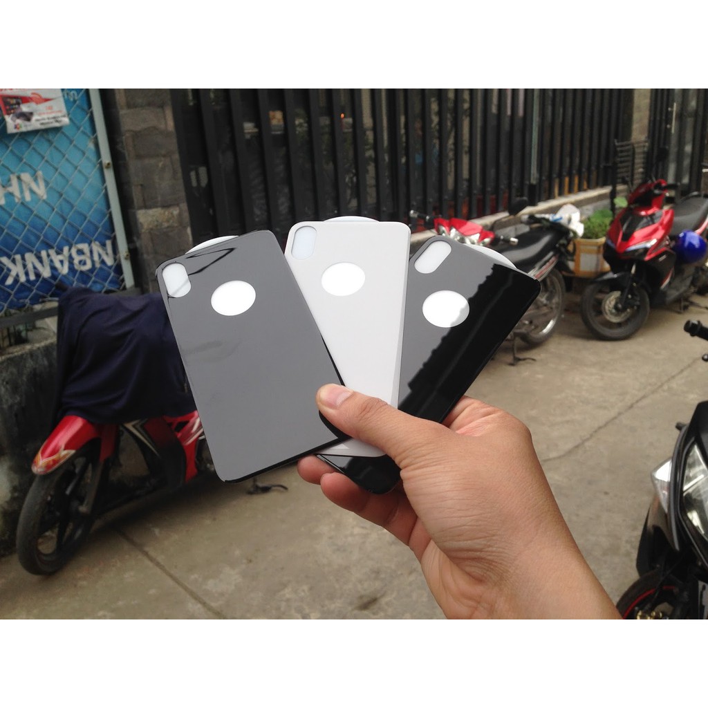 Kính cường lực full mặt sau iPhone X/iPhone 10 cao cấp