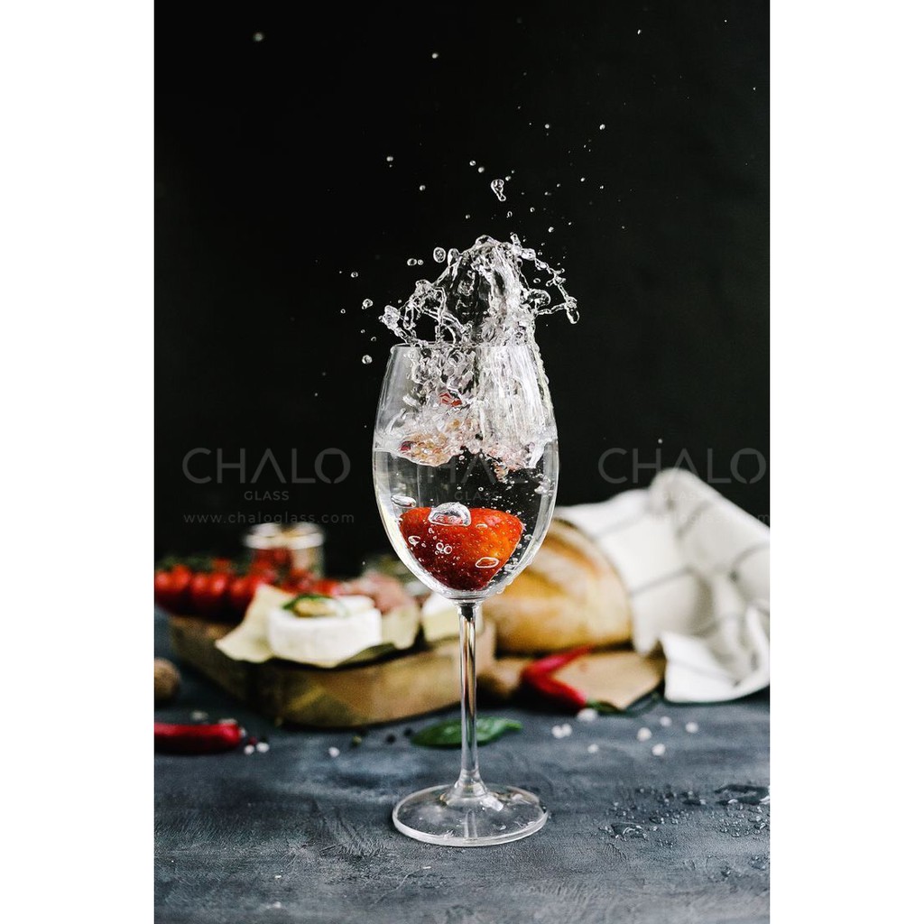 Ly rượu vang trắng thủy tinh Ocean Madison White Wine 350ml - 15W12