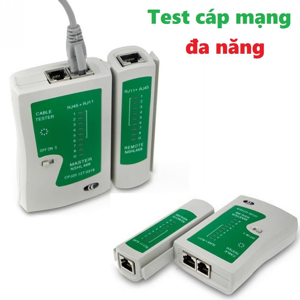 Hộp Test Mạng Đa Năng Tặng Kèm Pin 9V