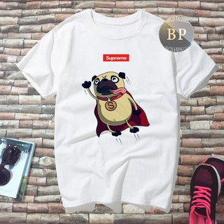 Áo thun in hình PUG SUPREME