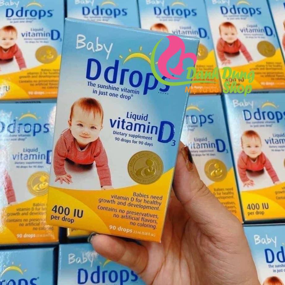 [Chính Hãng] Vitamin D3 drop 90 giọt (mỹ)