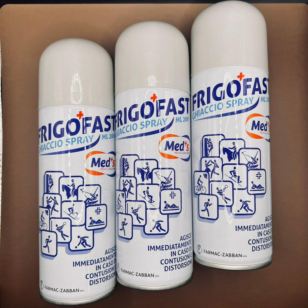 Chai xịt lạnh giảm đau FRIGO FAST dung tích 200ML - MADE IN ITALY