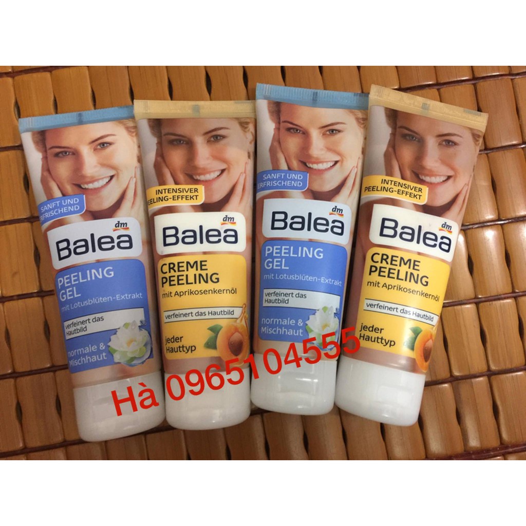 Tẩy da chết face Balea ( xách tay Đức)