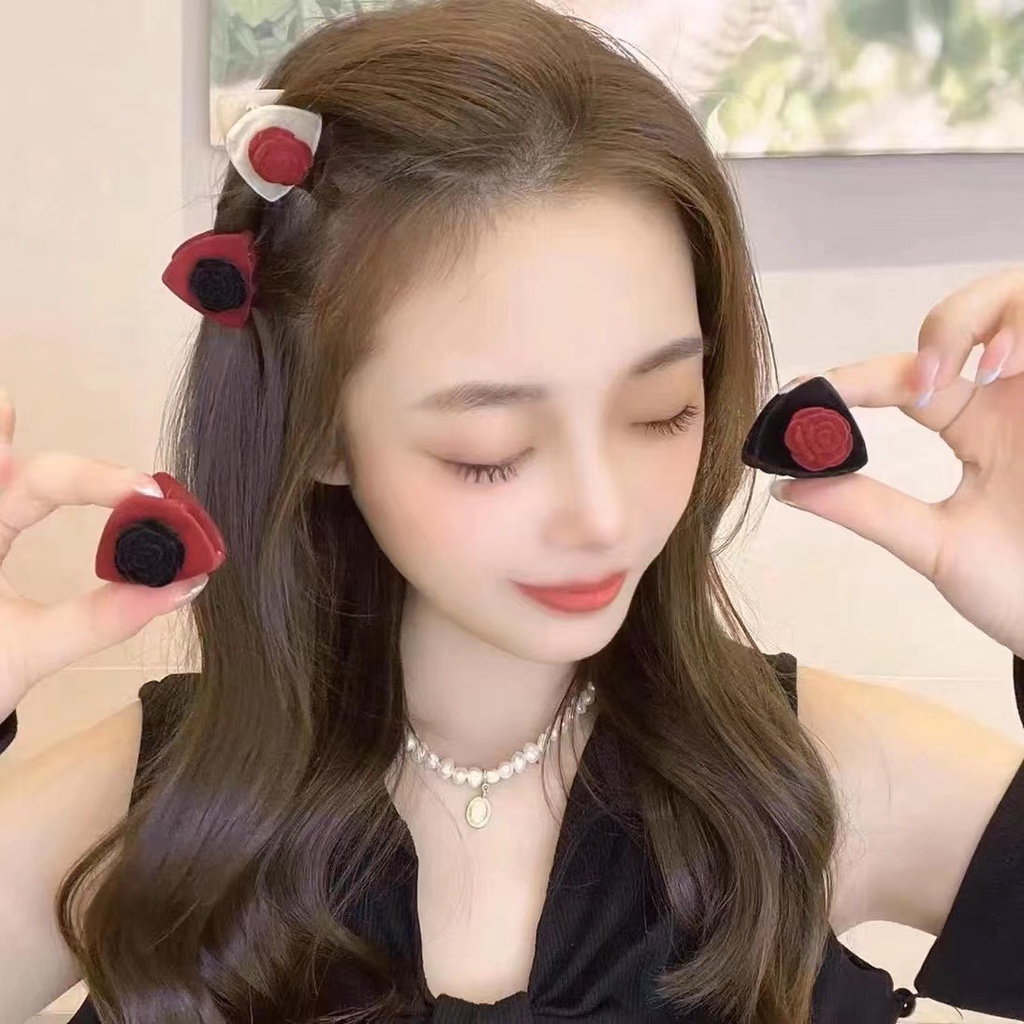 Kẹp Tóc Hình Tai Mèo Hai Mặt Nhỏ Xinh Thời Trang 2022 Cho Bạn Gái