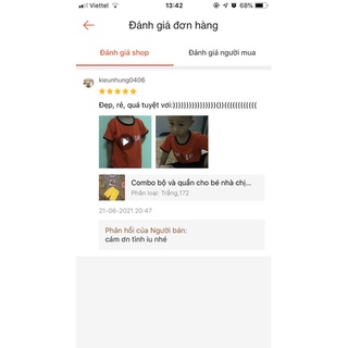 Combo bộ cho bé nhà diep lê và thungaluong