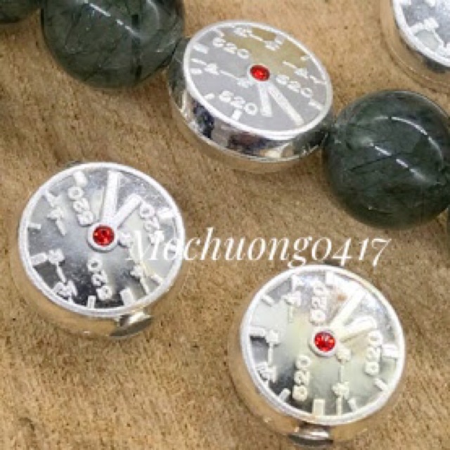 [FREE SHIP] Charm bạc hình đồng hồ - Hàng siêu đẹp loại 1 PH613