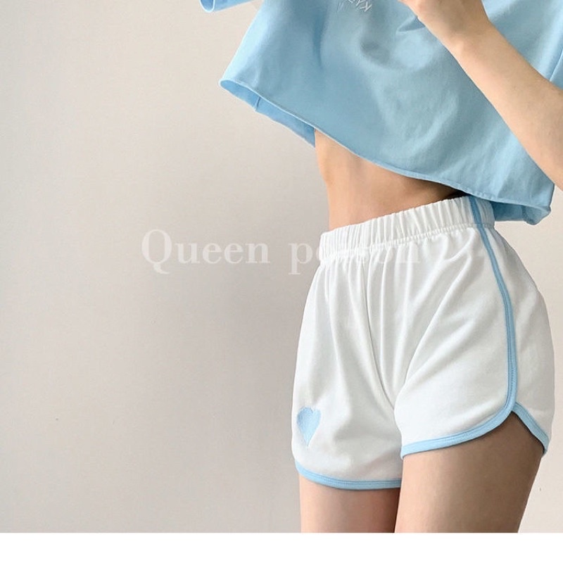 FREESHIP QUẦN SOOC VẢI HOẠ TIẾT TRÁI TYM LƯNG CHUN