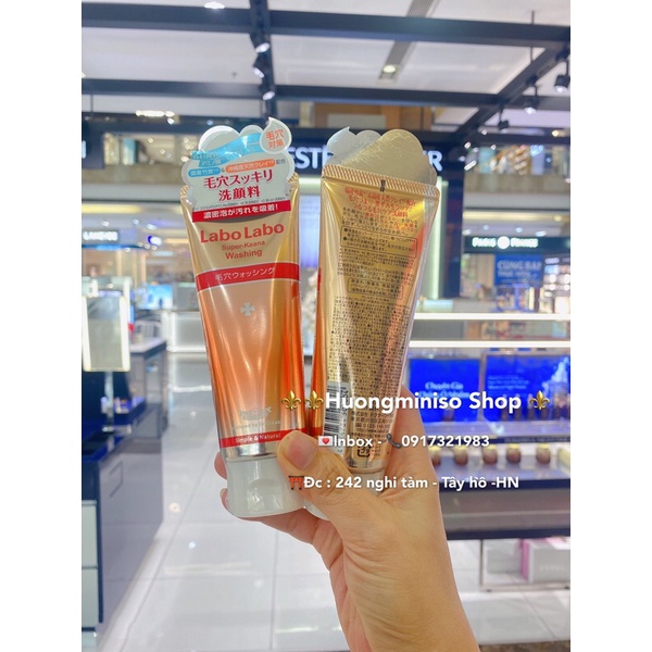 Sữa rửa mặt Labolabo nhật