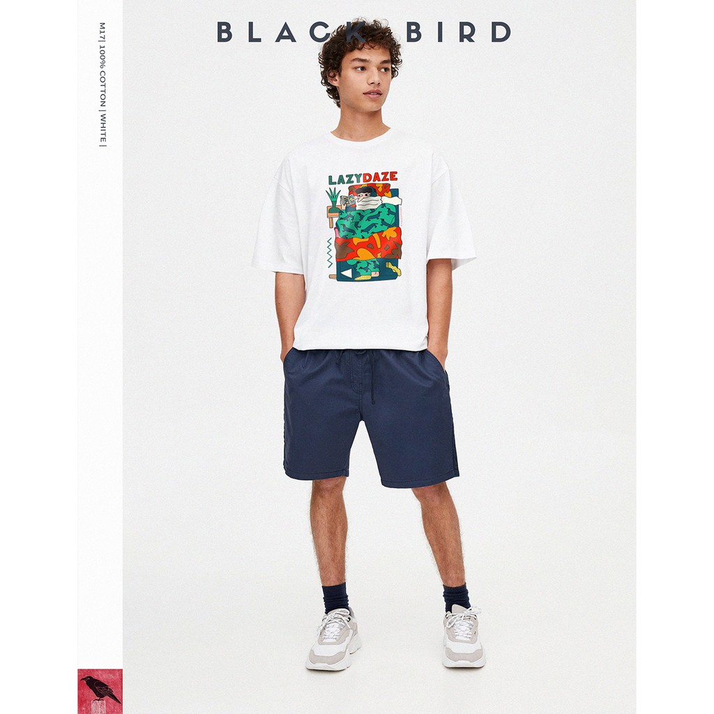 [BLACKBIRD T-SHIRT] ÁO PHÔNG NAM NỮ M17 | LAZYDAZE | BigBuy360 - bigbuy360.vn