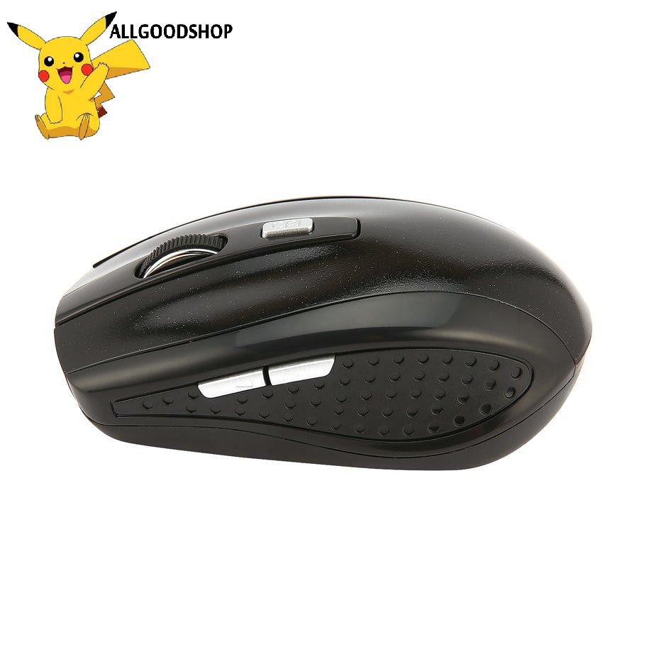 Chuột không dây đen-2.4GHz Portable Optical Gaming Mouse