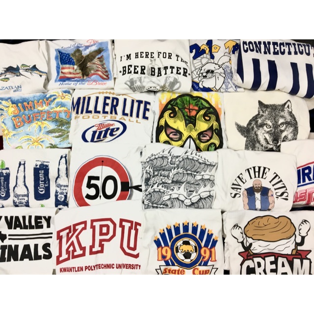 Thun unisex mỹ trắng