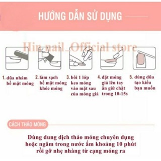 móng úp dán thiết kế