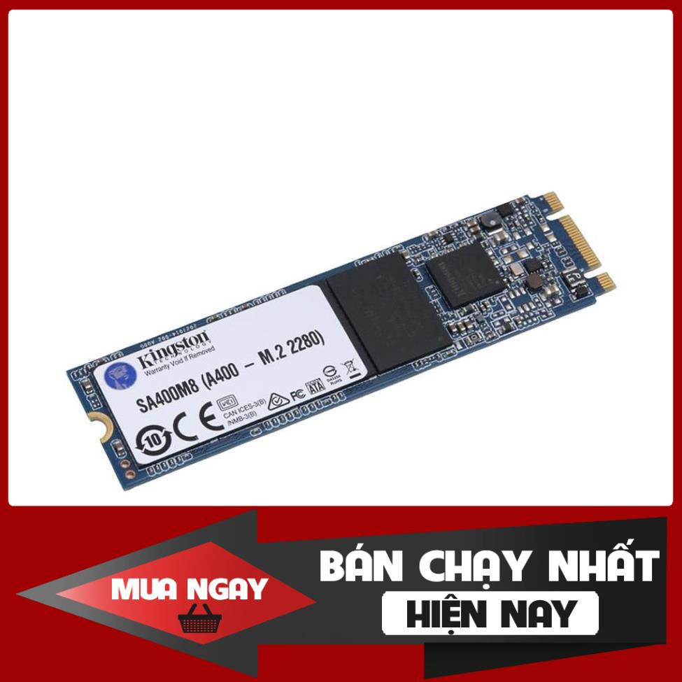 Ổ cứng SSD Kingston A400 M.2 2280 SATA III 120GB SA400M8/120G - Bảo hành chính hãng 36 tháng