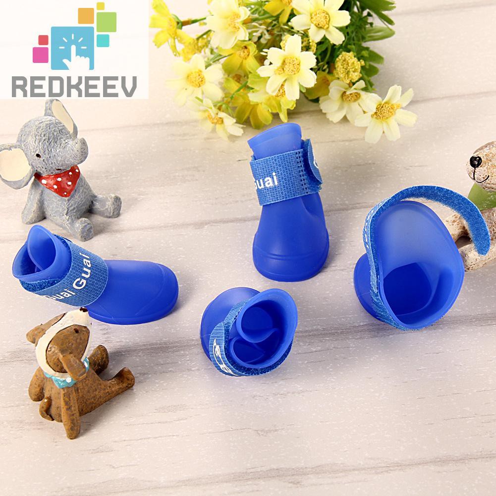 Giày Bốt Chống Nước Chống Trượt 1.13 Cho Thú Cưng