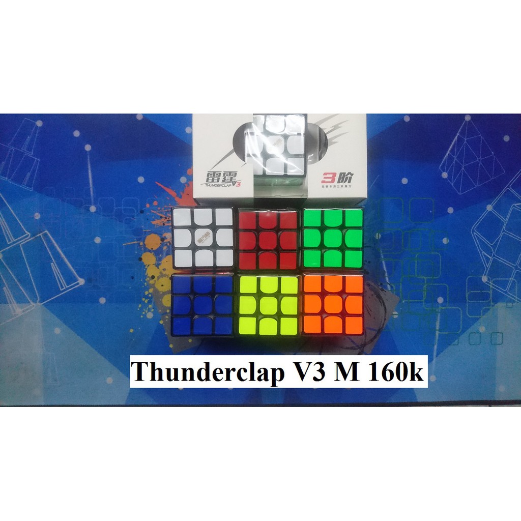 Rubik 3x3x3. Thunderclap V3 M