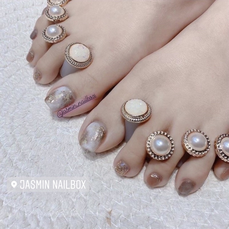 Nailbox móng úp chân thiết kế - có làm theo yêu cầu