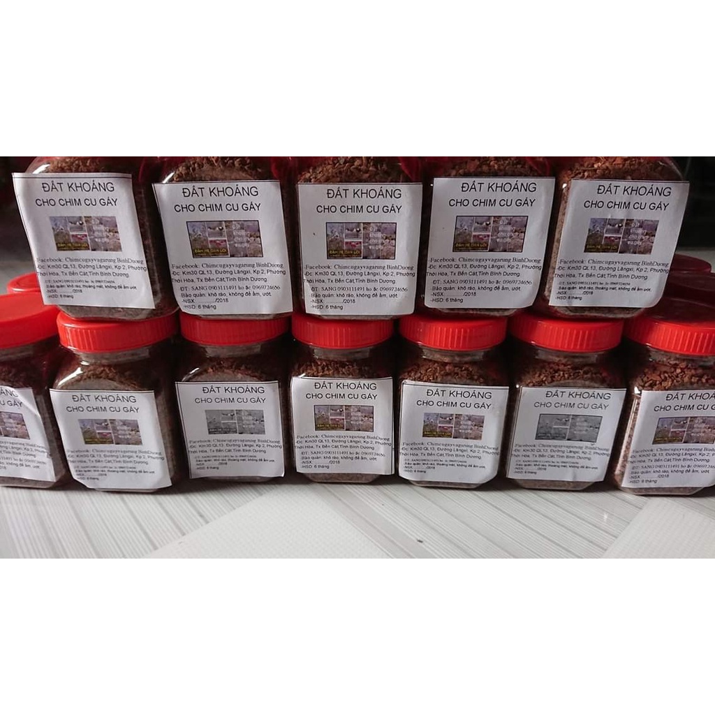 Khoáng chất đặc biệt cho chim cu gáy và nhiều loại chim khác