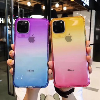 Ốp lưng iphone 11 11pro 11promax Gradient Soft Clear TPU